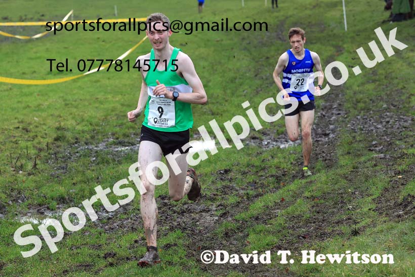 Senior mens 2023 NECAA Cross Country Relays, Thornley Hall Farm, Peterlee, County Durham. Photo: David T. Hewitson/Sports for All Pics